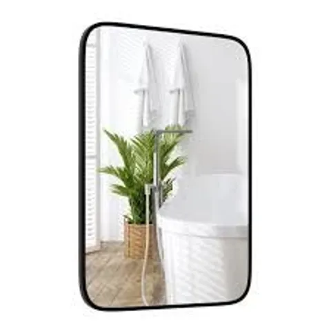 BOXED COSTWAY RECTANGLE BATHROOM WALL MIRROR WITH SHATTER PROOF FILM