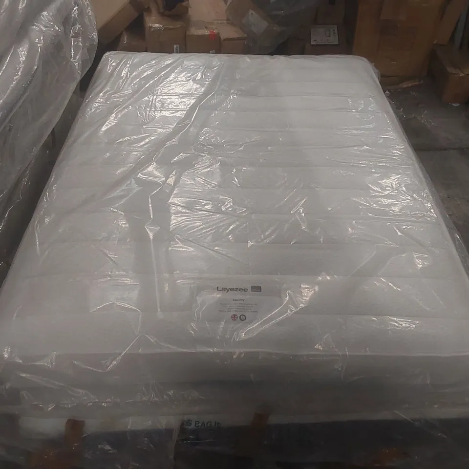 QUALITY BAGGED LAYEZEE 5' KING SIZE MEMORY FOAM MATTRESS 