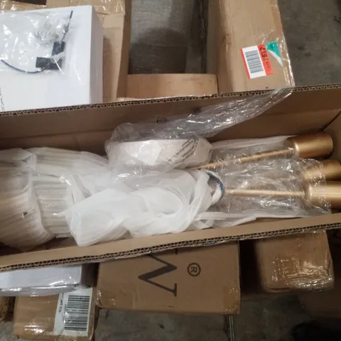 BOXED 6-LIGHT CEILING LIGHT