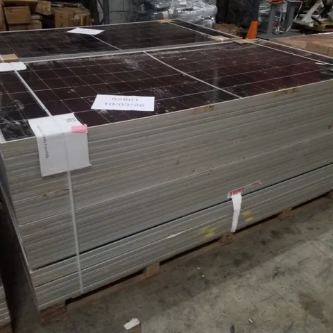 PALLET CONTAINING APPROXIMATELY 30 SOLAR PANELS