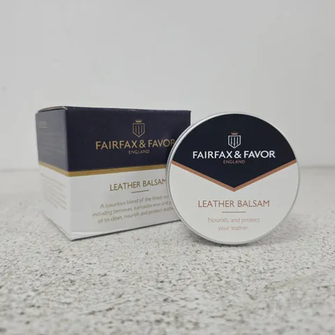 FAIRFAX & FAVOR LEATHER BALM – LEATHER CARE (BOXED)