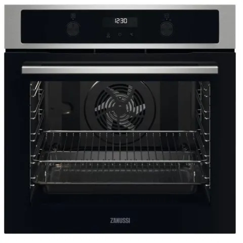 ZANUSSI ZOPND7X1 PYROLYTIC MULTIFUNCTION STEAMBAKE SINGLE OVEN