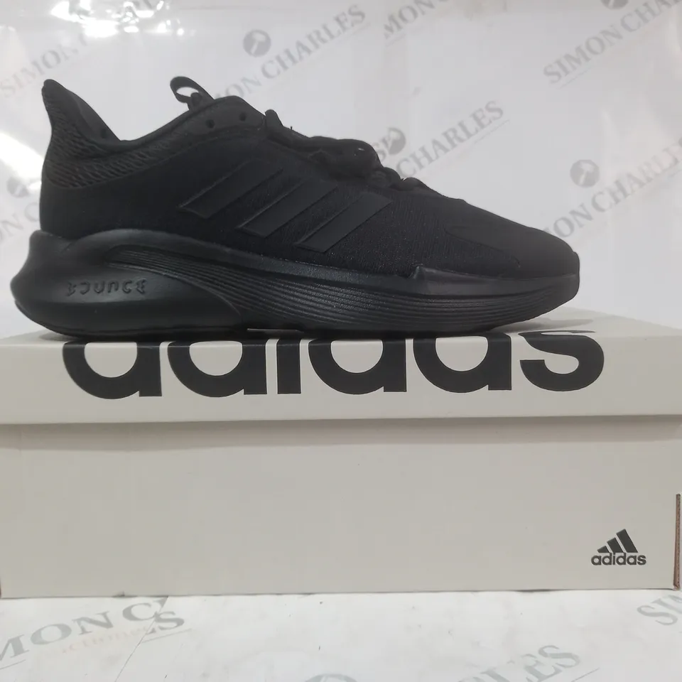 BOXED PAIR OF ADIDAS ALPHAEDGE TRAINERS IN BLACK UK SIZE 7