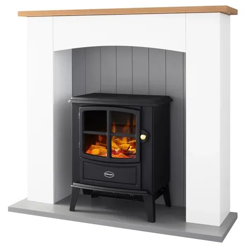 DIMPLES OAKMEAD 2KW OPTIFLAME ELECTRIC FIRE