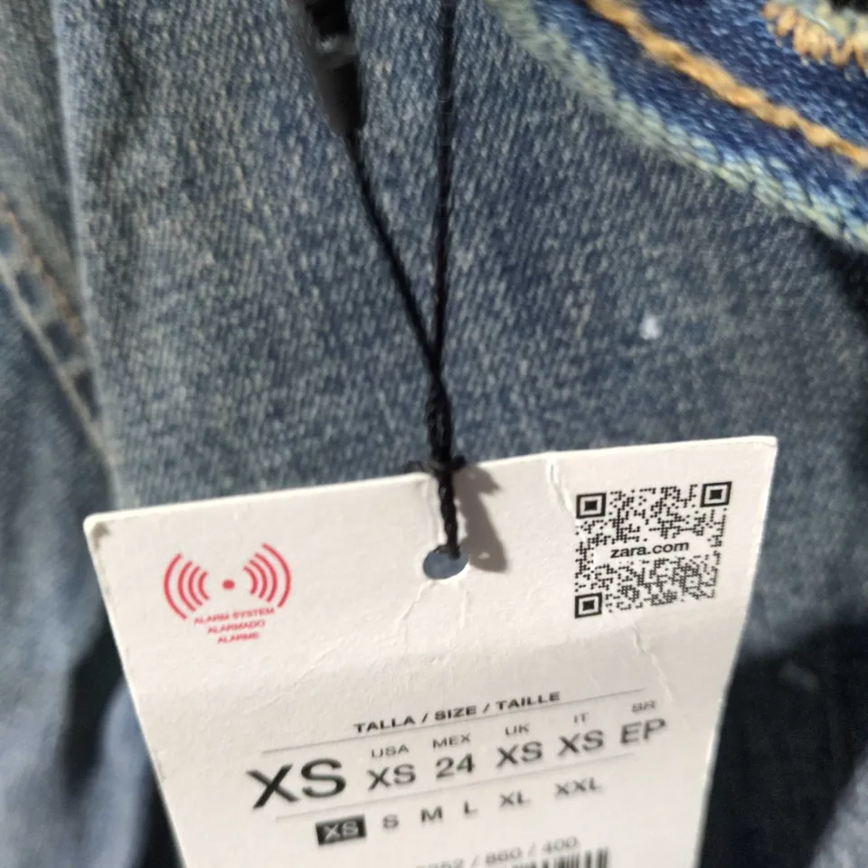 ZARA DENIM JACKET, WOMEN'S, SIZE XS