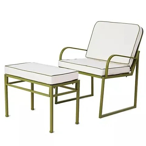 BOXED GARDEN STORIES STUDIO 70 CHAIR AND FOOTSTOOL
