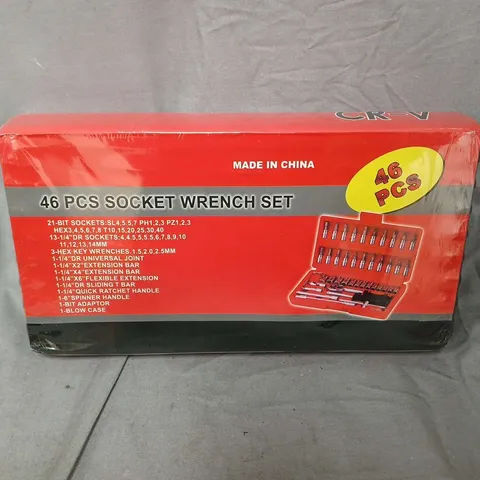 10X CR-V 46-PIECE SOCKET WRENCH SETS