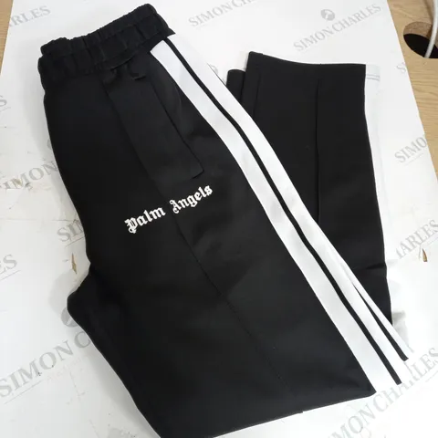 PALM ANGLES BLACK/WHITE SWEATPANTS SIZE L