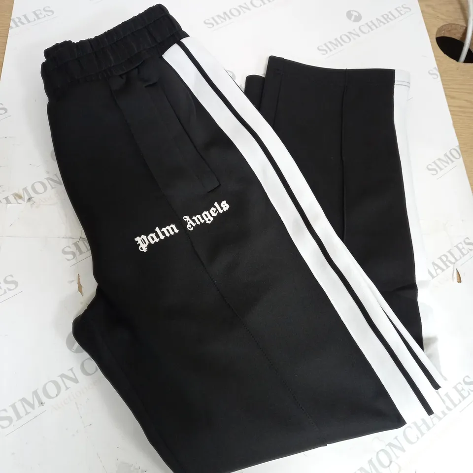 PALM ANGLES BLACK/WHITE SWEATPANTS SIZE L