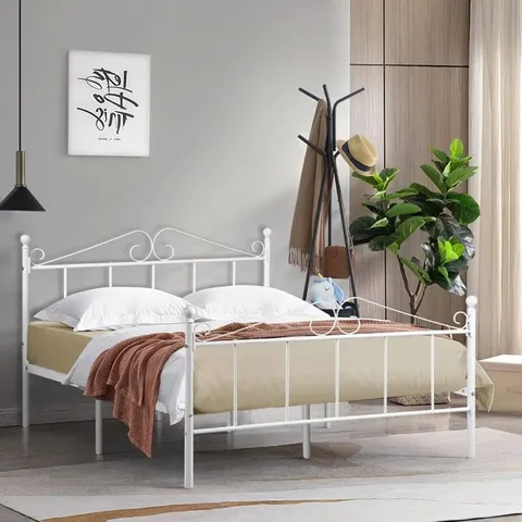 BOXED HALLECK BED FRAME