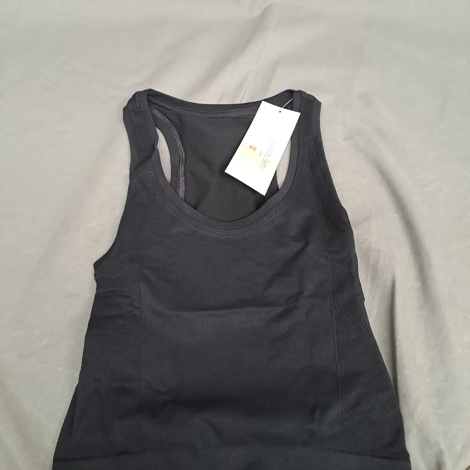 SWEATY BETTY ATHLETE CROP SEAMLESS WORKOUT TANK TOP SIZE XXS