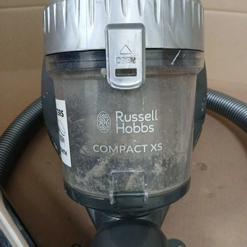 BOXED RUSSELL HOBBS RHCV1611 COMPACT XS CYLINDER VACUUM RRP £69