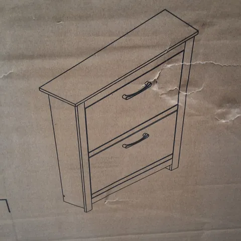 BOXED SHOE CABINET 