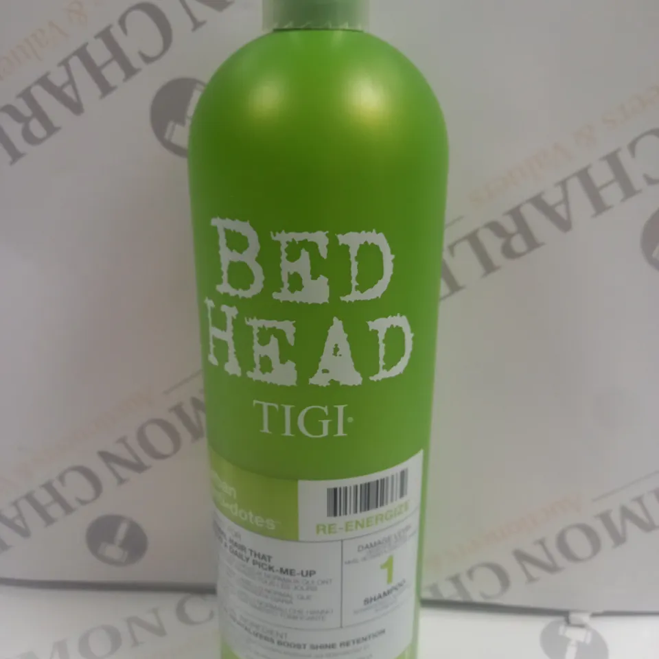 TIGI BED HEAD URBAN ANTIDOTES RE-ENERGISE DAILY SHAMPOO FOR NORMAL HAIR 750ML