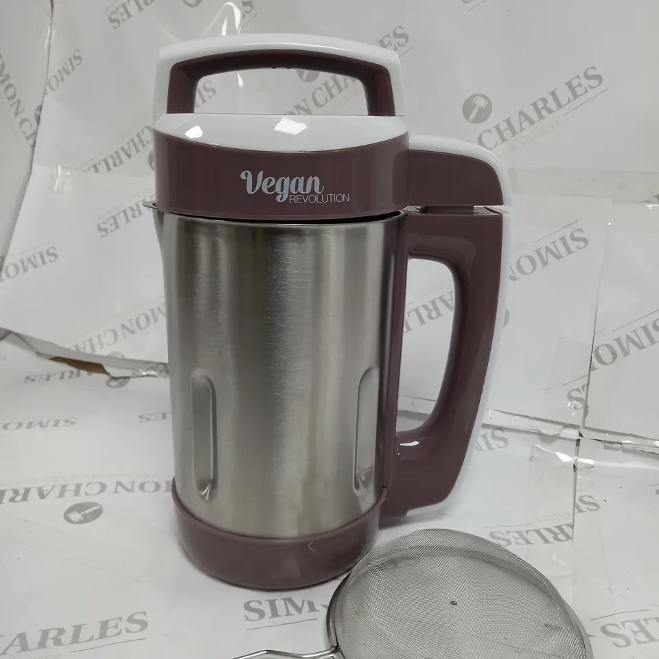 BOXED VEGAN REVOLUTION NON DAIRY DRINK MAKER 