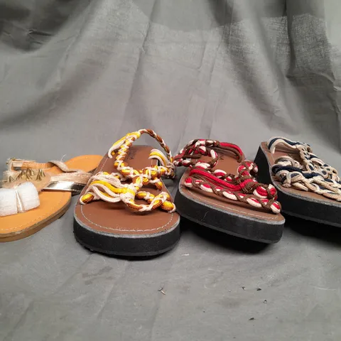 BOX OF APPROX 15 ASSORTED SHOES IN VARIOUS SIZES 