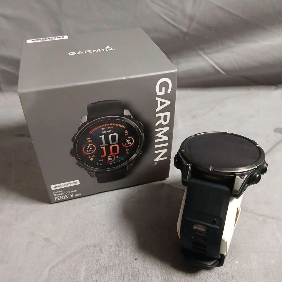 GARMIN FENIX 8 MULTISPORT SMARTWATCH – BOXED