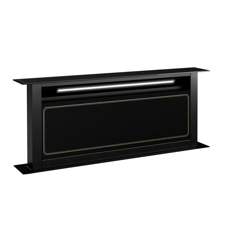 BOXED KLARSTEIN VICTORIA 90CM 604.1M³/H DOWNDRAFT EXTRACTOR BLACK