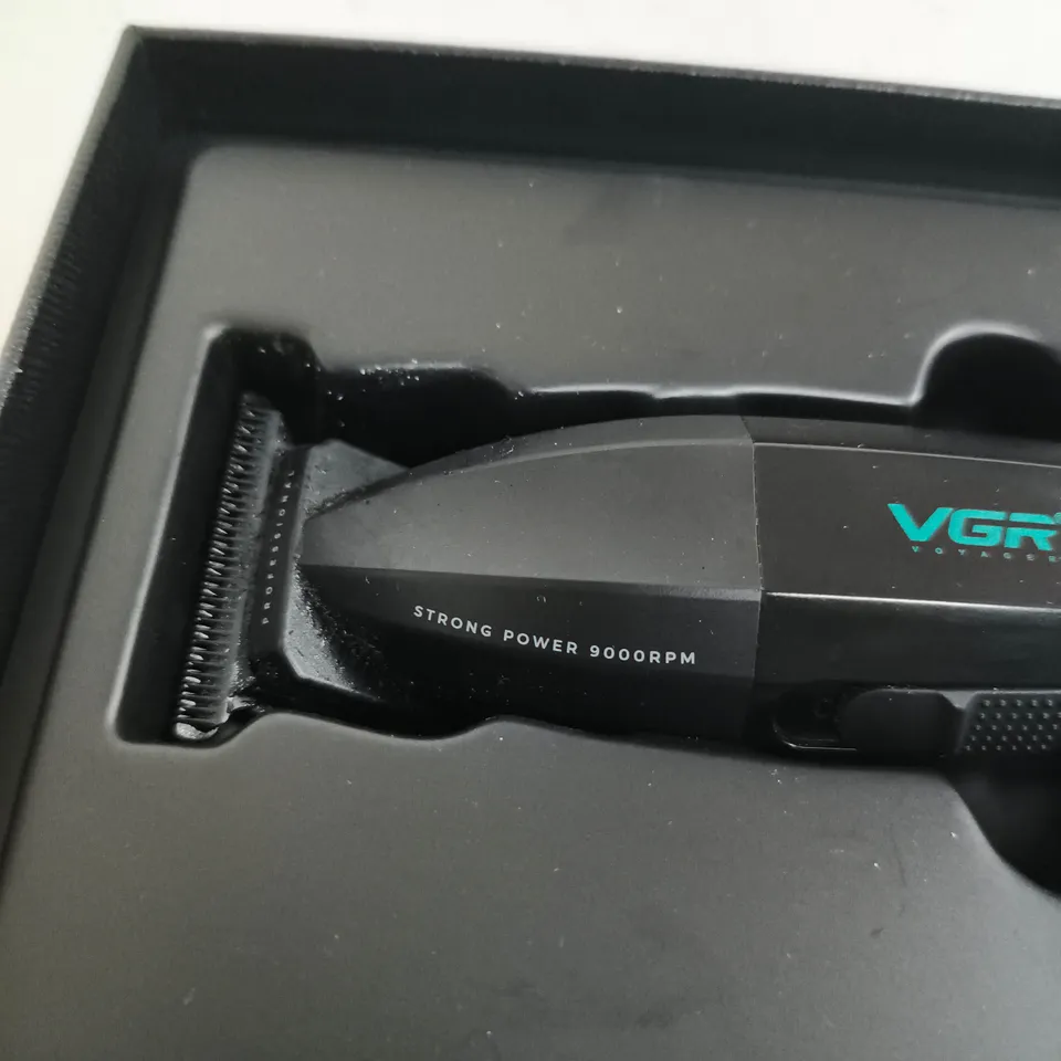VGR GROOMING TRIMMER – 9000 RPM, TEAL & BLACK