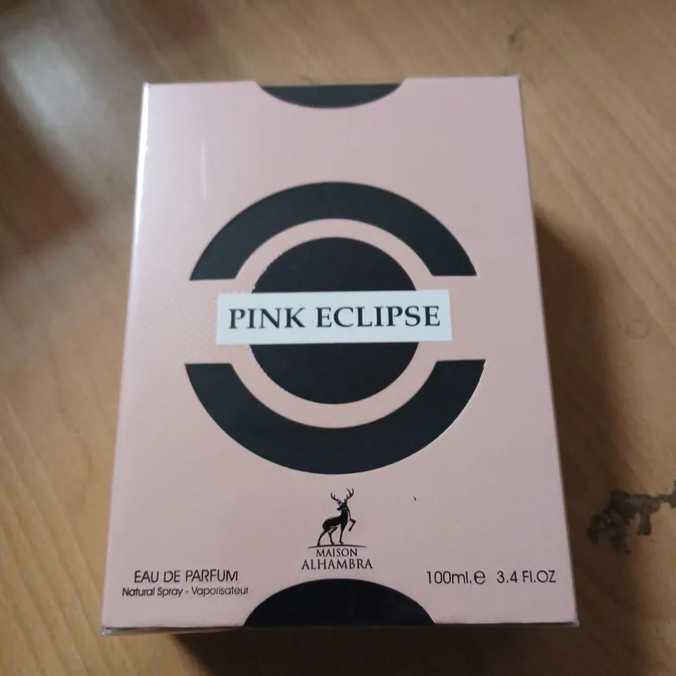BOXED AND SEALED PINK ECLIPSE MAISON ALHAMBRA EAU DE PARFUM 100ML