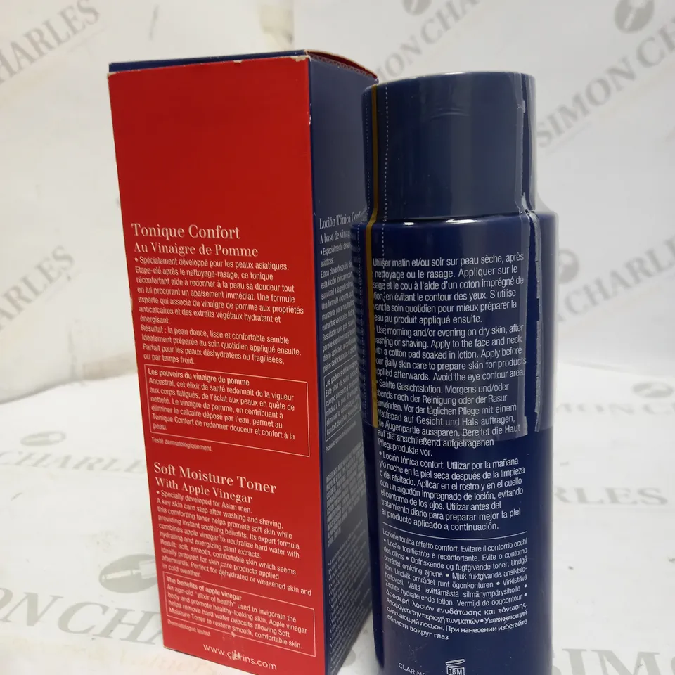 CLARINS MENS SOFT MOISTURE TONER