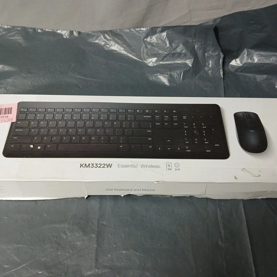 DELL KM3322W WIRELESS KEYBOARD AND MOUSE – BOXED