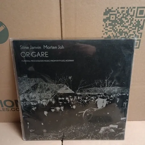 STINE JANVIN & MORTEN JOH OR GARE VINYL