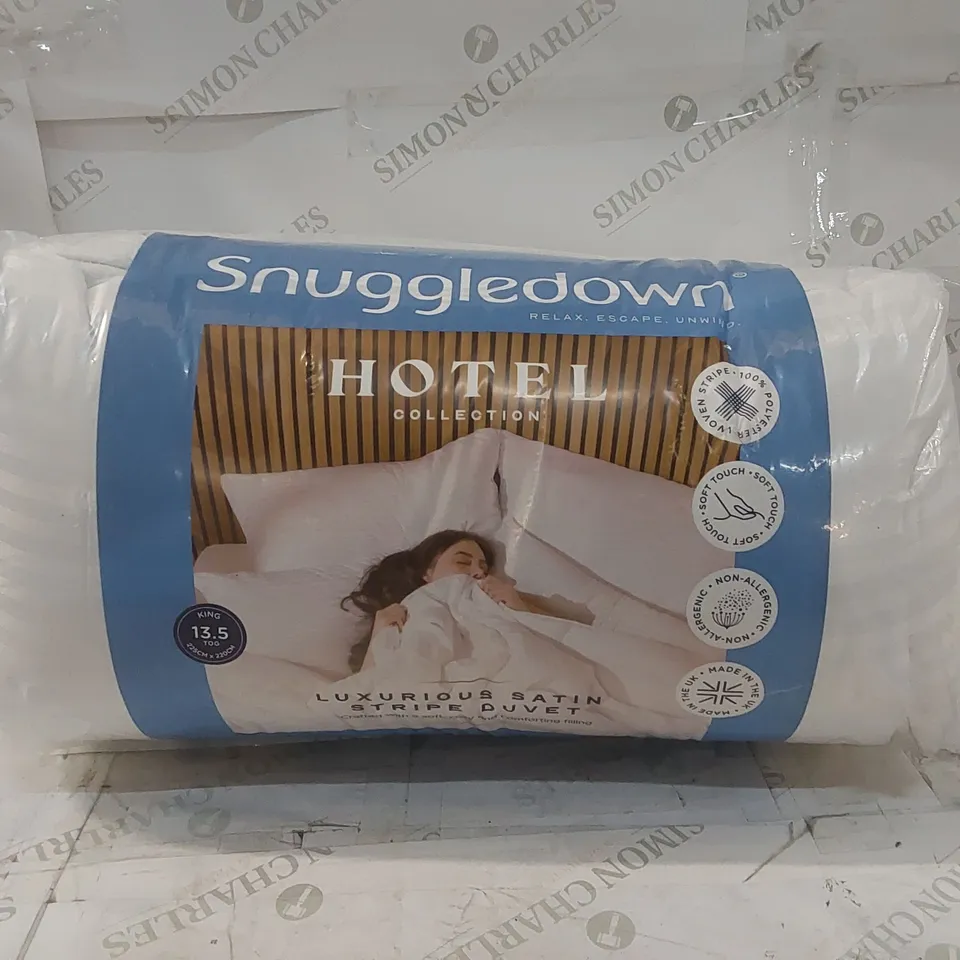 BAGGED SNUGGLEDOWN 13.5 TOG KING SIZE DUVET
