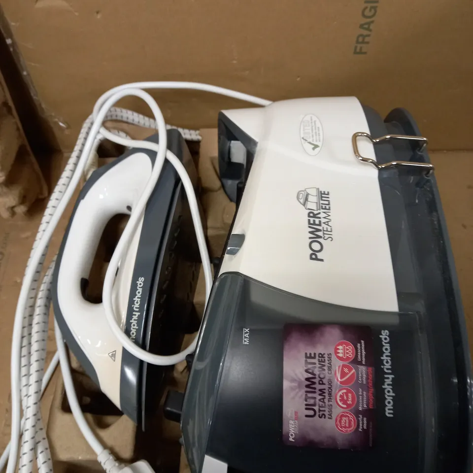 MORPHY RICHARDS POWER STEAM ELITE STEAM GENERATOR IRON GREY 