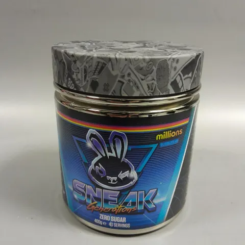 SEALED SNEAK GENERATIONS ENERGY SUPPLEMENT - MILLIONS 400G