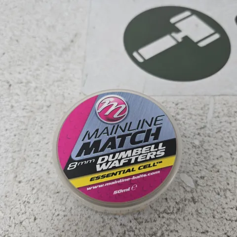 MAINLINE BAITS 8MM DUMBELL WAFTERS – ESSENTIAL CELL (50ML)