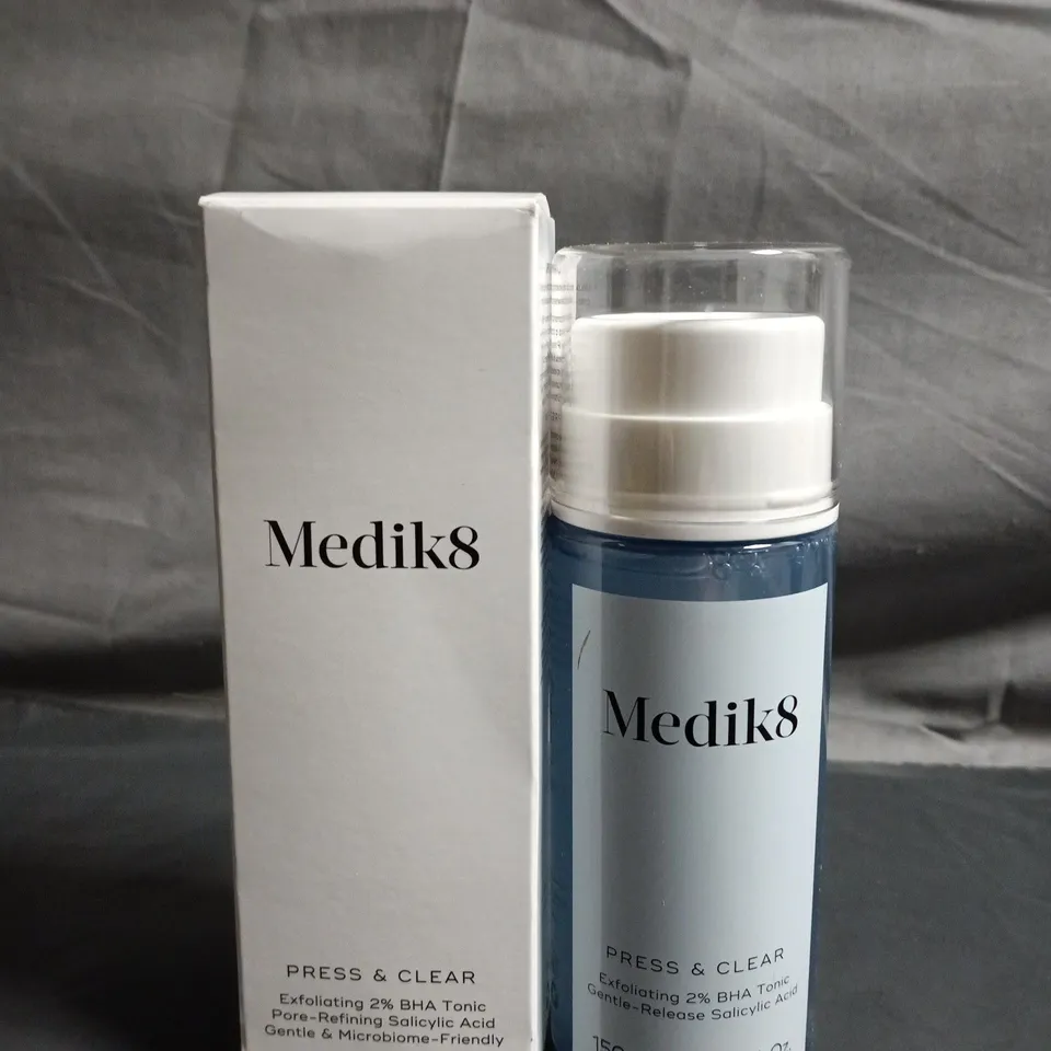 MEDIK8 PRESS & CLEAR EXFOLIATING 2% BHA TONIC – 150ML
