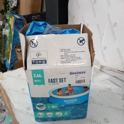 BESTWAY 8FT FAST SET POOL