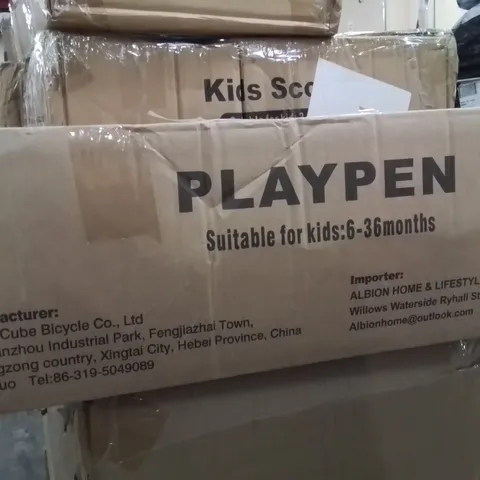 BOXED CHILDREN'S PLAYPEN