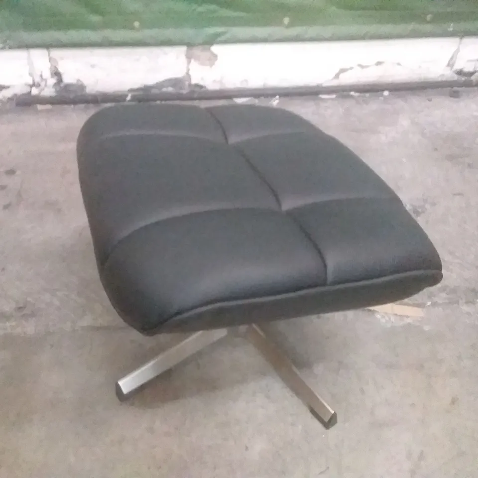 QUALITY DESIGNER GFA FOOTSTOOL BLACK