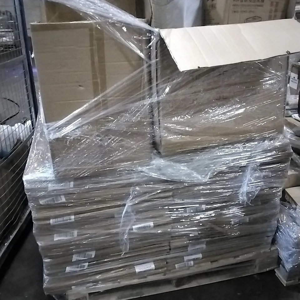 PALLET OF HOUSEHOLD ITEMS TO INCLUDE SMART INCUBATORS, FURNITURE,  RICE BARRELS, SEMI ENCLOSED STAINLESS STEEL CAT LITTER BOX AND OTHER ASSORTED ITEMS...