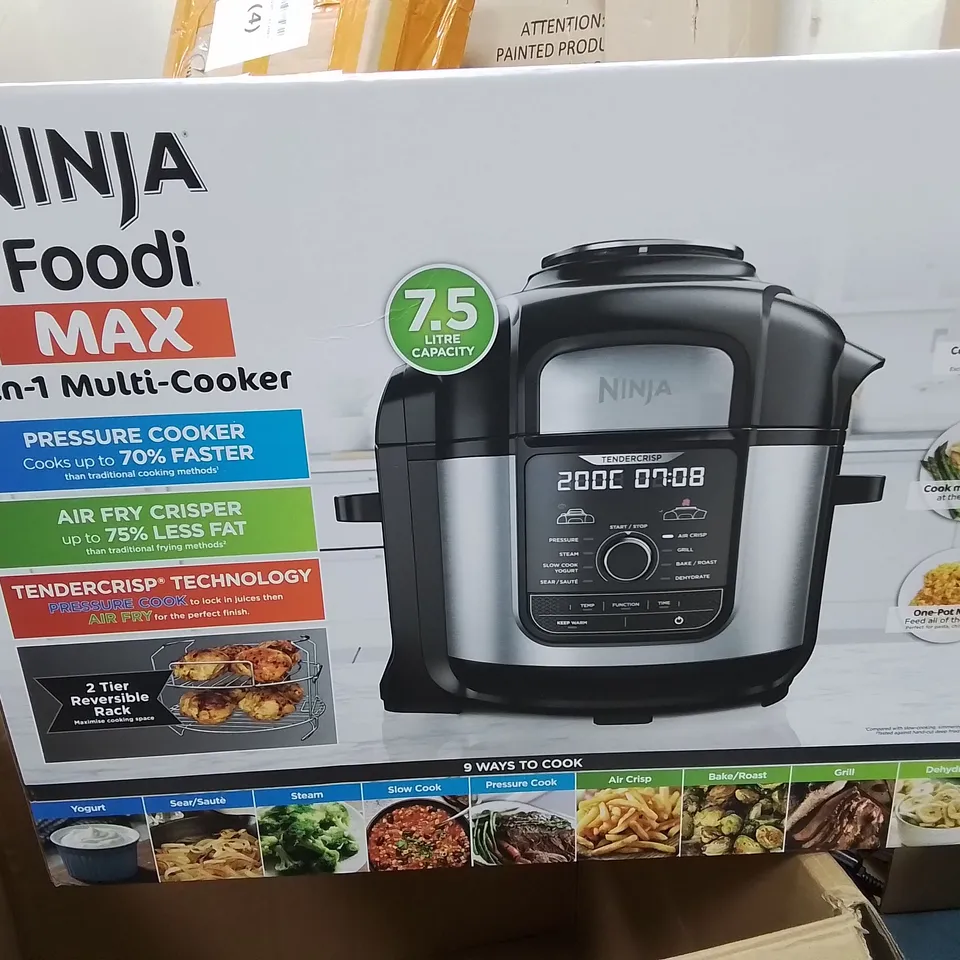 BOXED NINJA FOODI 9IN1 MULTI COOKER