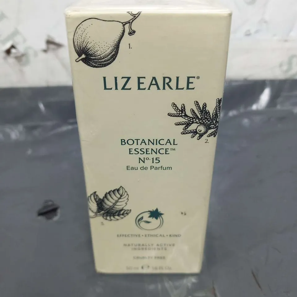 BOXED AND SEALED LIZ EARLE BOTANICAL ESSENCE N0 15 EAU DE PARFUM 50ML