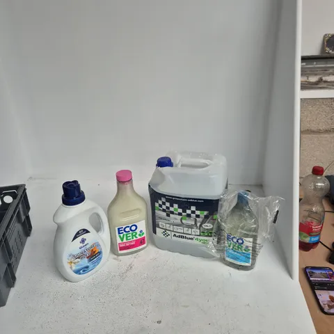 4 ASSORTED LIQUID ITEMS TO INCLUDE: 10L ADBLUE 
