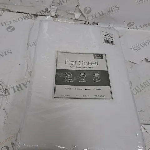 PREMIUM QUALITY FLAT SHEET - KING