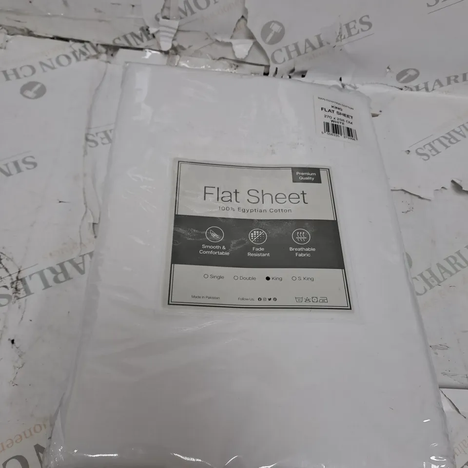 PREMIUM QUALITY FLAT SHEET - KING 