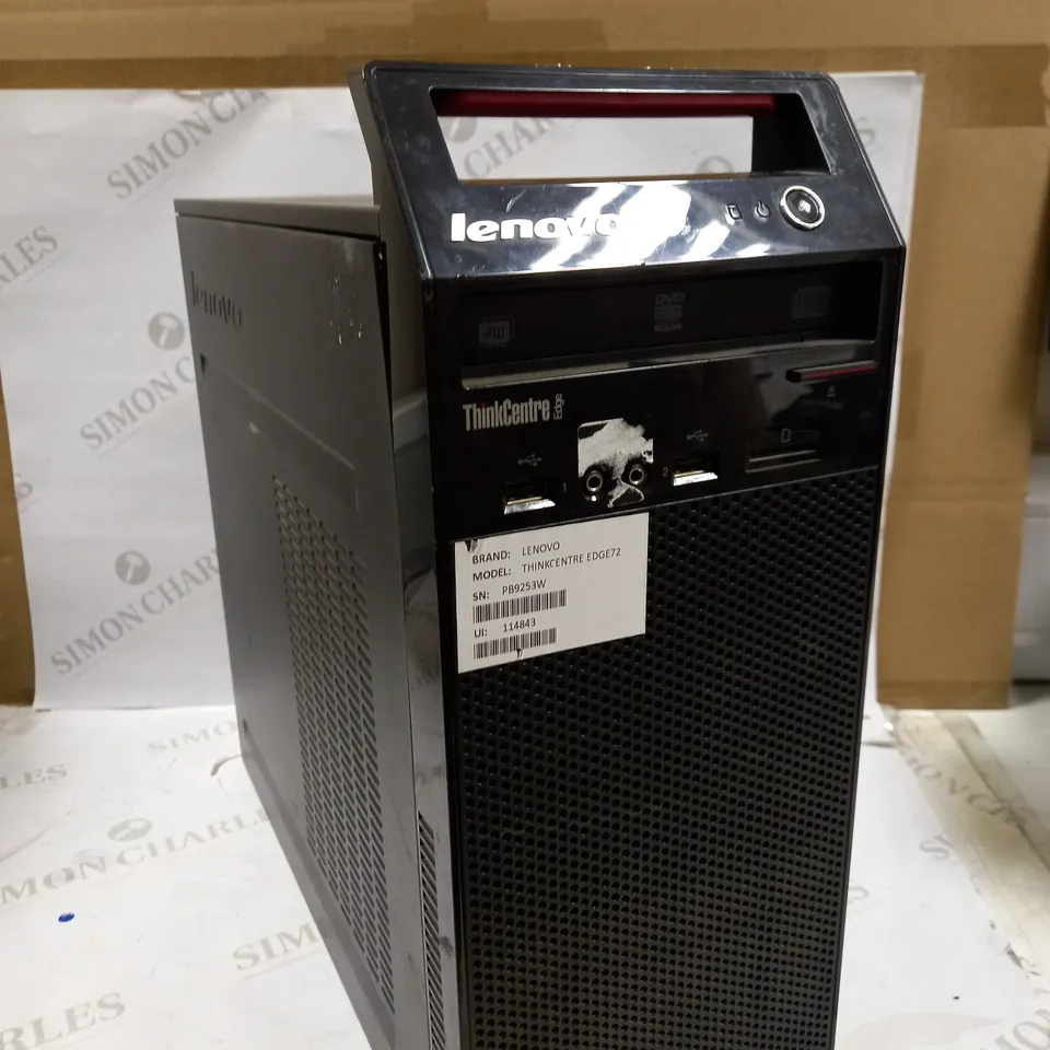 LENOVO THINKCENTRE EDGE72 PC TOWER