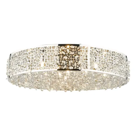 BOXED ANNERIKE CRYSTAL FLUSH MOUNT (1 BOX)