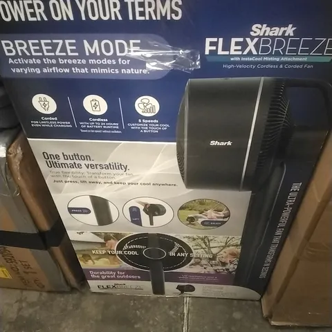 BOXED SHARK FLEXBREEZE HYDROGO FA050UK MISTING FAN – INDOOR & OUTDOOR