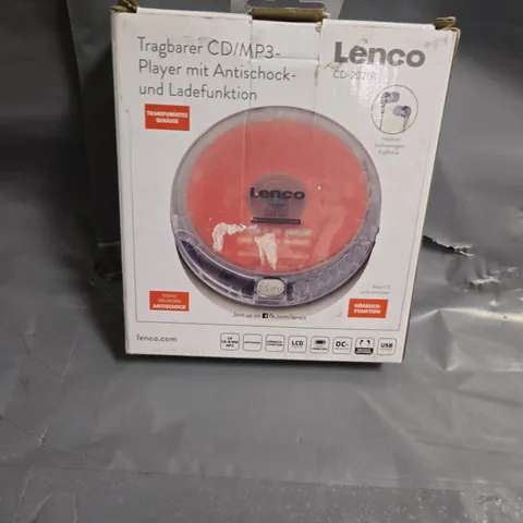 LENCO CD/MP3 PLAYER MIT ANTISHOCK-UND LADEFUNKTION