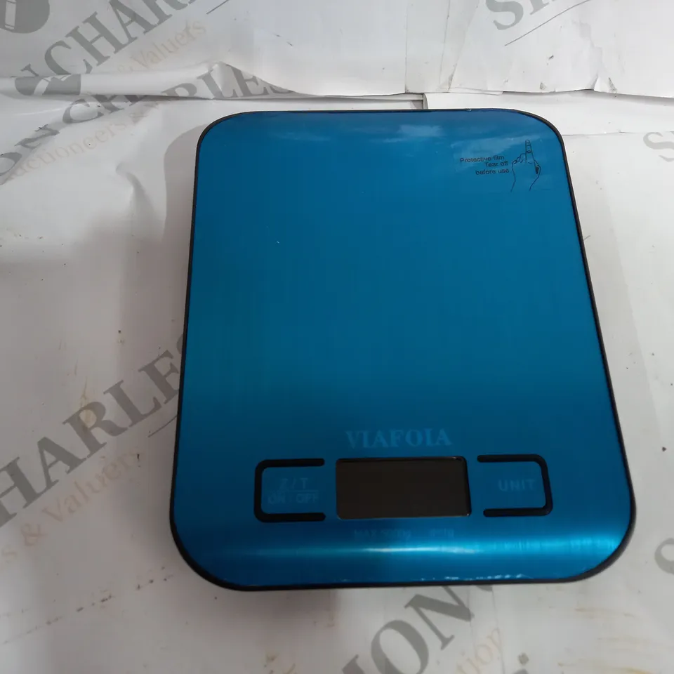 VIAFOLA FOOD SCALE IN BLUE (5kg)