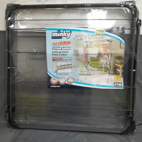 MINKY SUREGRIP EXTRA WIDE CLOTHES AIRER - COLLECTION ONLY