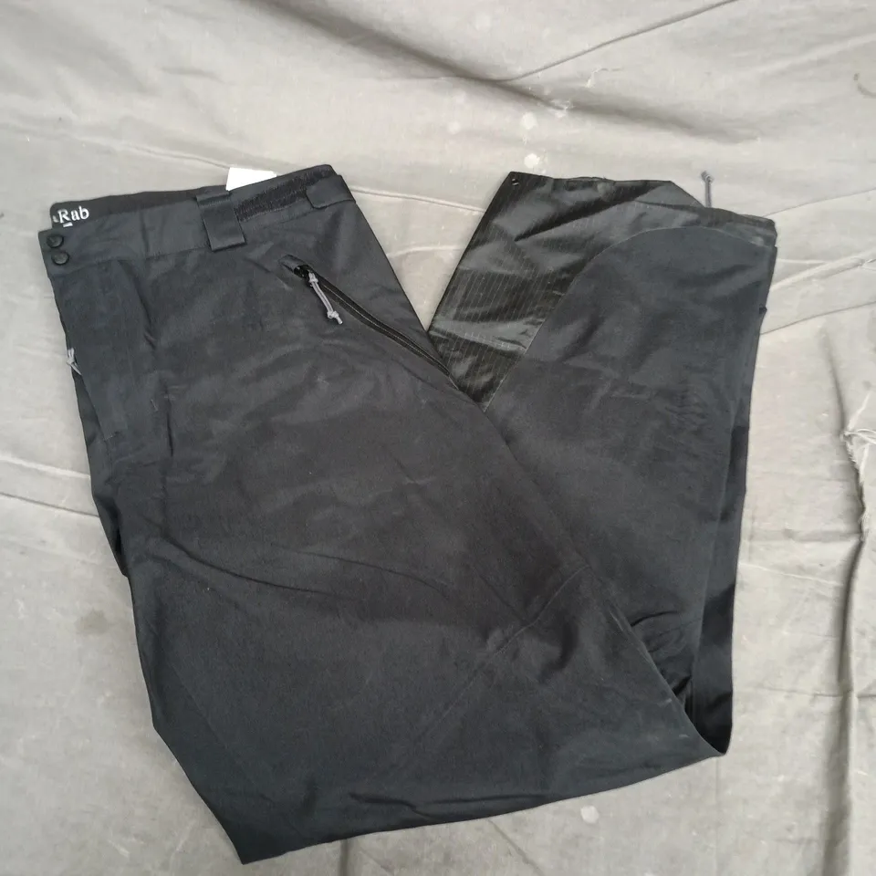RAB LATOK GTX PANTS BLACK – UK M (US M / JP L)