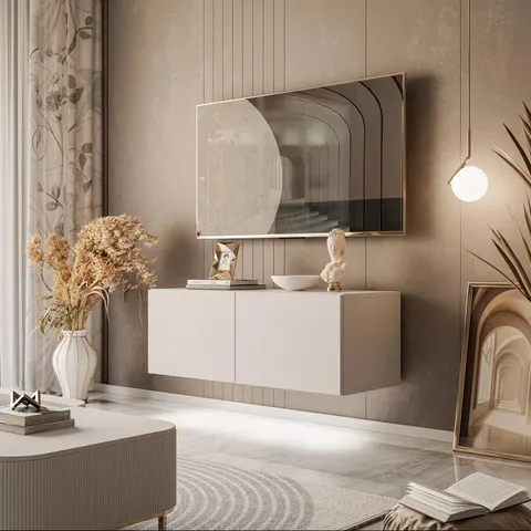 BOXED MAURILLA TV CABINET FOR TVS UP TO 40" 