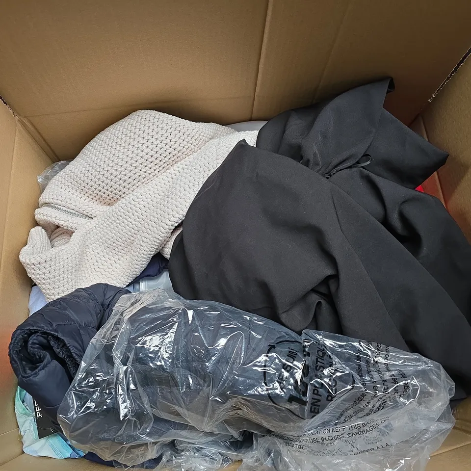 APPROXIMATELY 25 ASSORTED CLOTHING AND FASHION PRODUCTS IN VARIOUS STYLES AND SIZES - COLLECTION ONLY